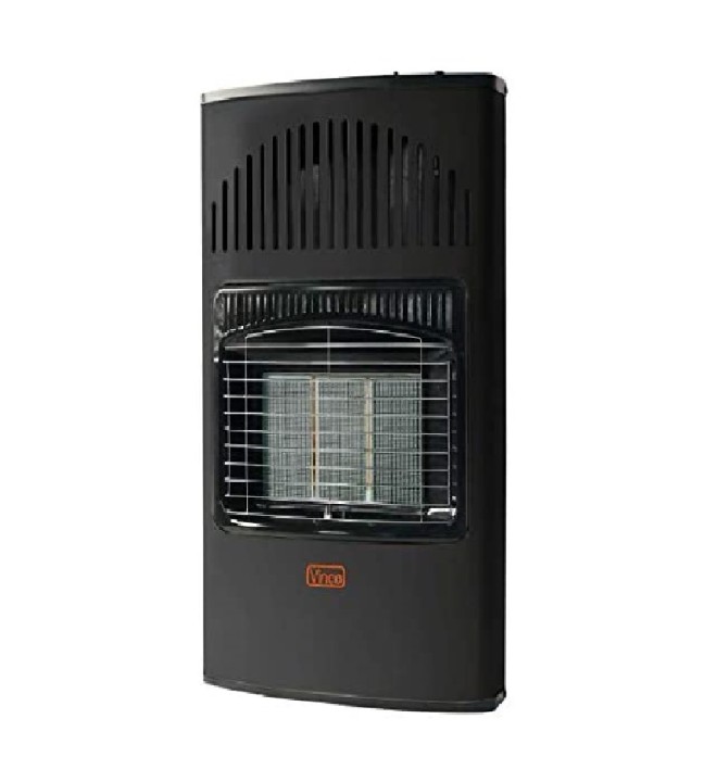 Vinco 71410 Stufa Infrarossi a Metano 4200 W Nero